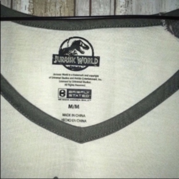 Jurassic Park Floral Squad Blouse - Picture 3 of 5